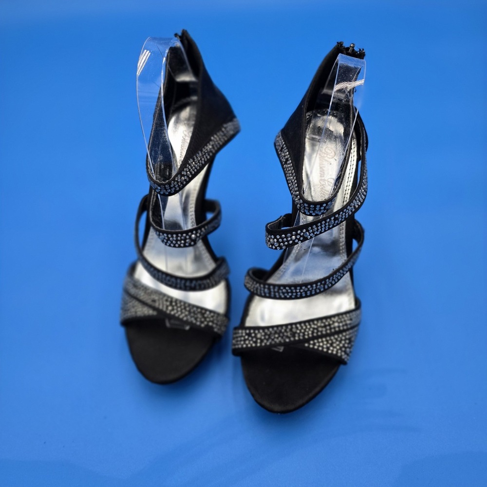 De Blossom Colllection‎ Beyonz-63 Sz 8.5 Strappy High Heels - Picture 2 of 8